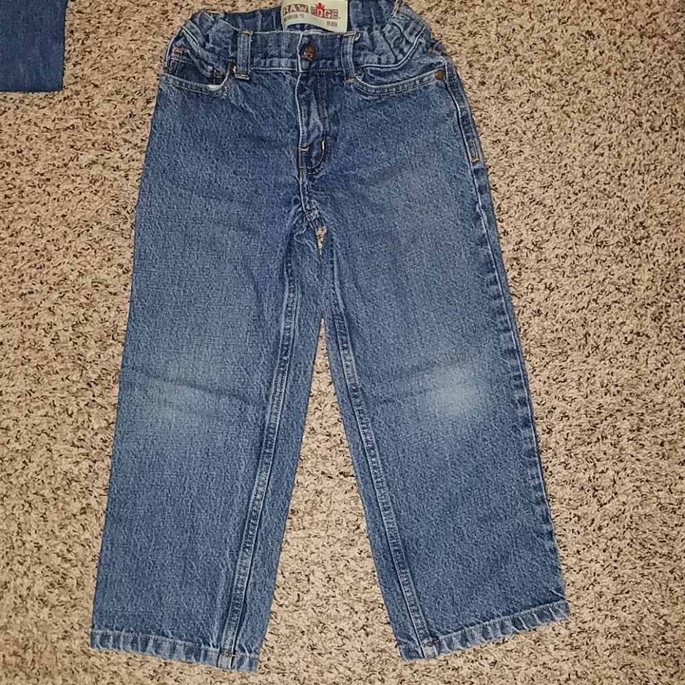 Raw edge size 5 boys Jean's